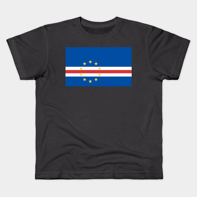 Cape Verde Kids T-Shirt by Wickedcartoons
